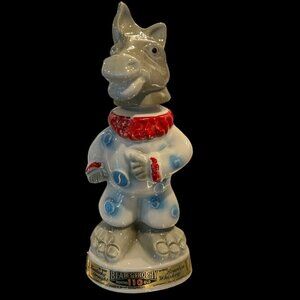 Jim Beam EMPTY Decanter Clown With Horse Head Ceramic Collectible